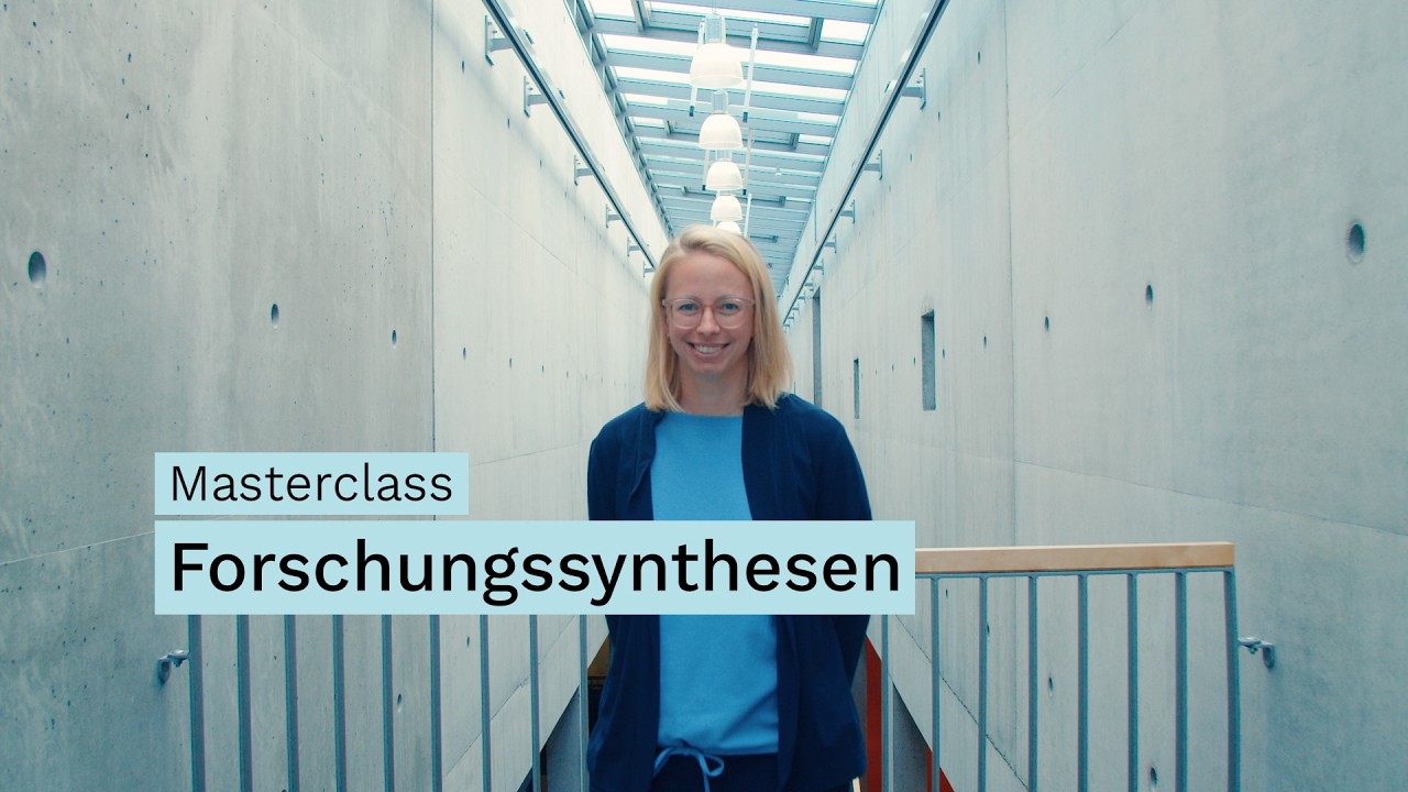 lernen:digital Masterclass: Forschungssynthesen (Doris Holzberger)