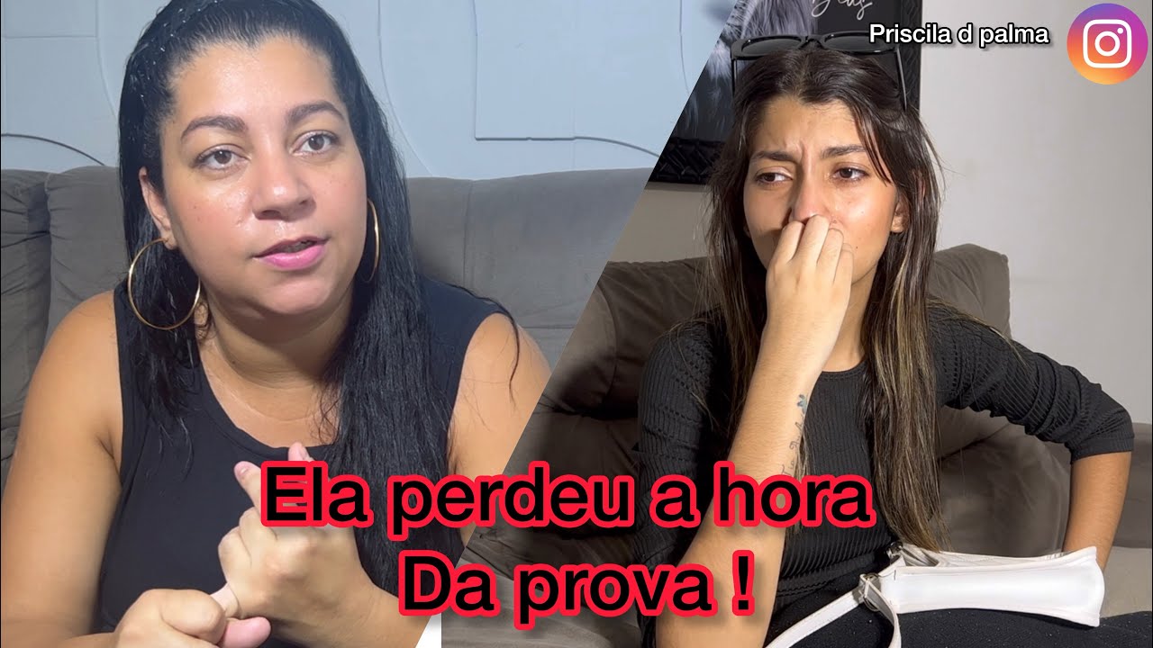 Ela perdeu o horário da prova e não esperava por isso!