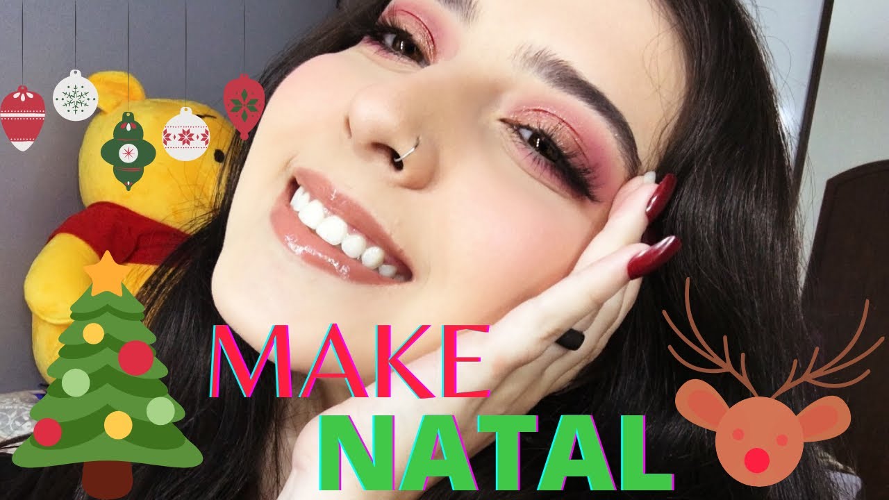 MAQUIAGEM PARA O NATAL - USANDO A PALETA DA MARI SAAD!!