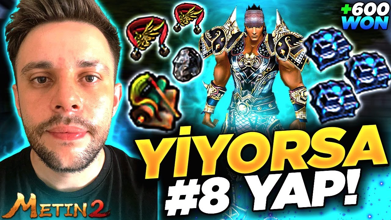 +5000 AÇIM HİDRA SANDIĞI AÇTIK !! SONUNDA KÂR !! METİN2 TR YİYORSA YAP BÖLÜM 8