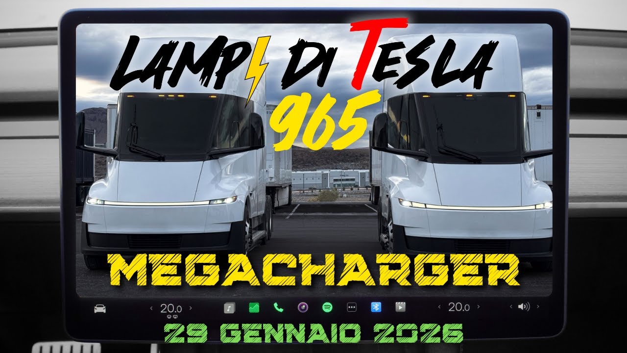 La prima rete MegaCharger, niente HW 4.5, (quasi) confermate 4680 a Berlino ⚡️Lampi di Tesla 965