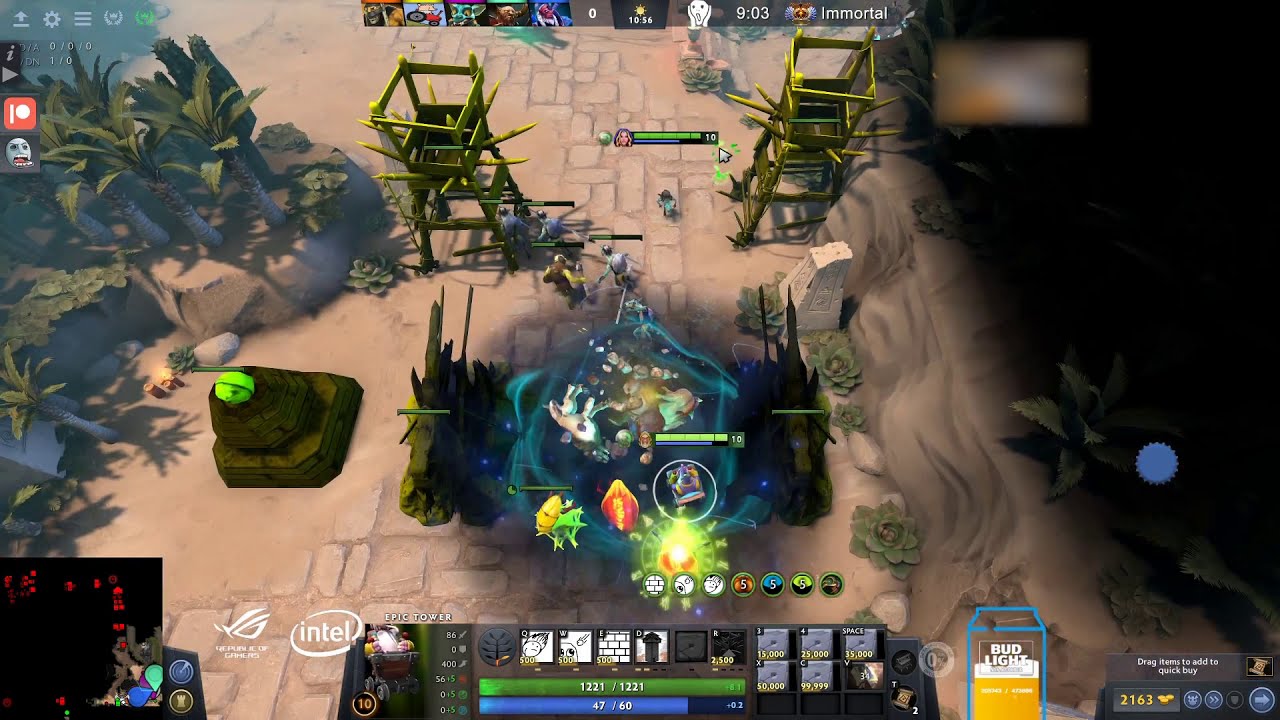 Dread's stream | Dota 2 - Roshan Defense | 27.04.2020 [4]