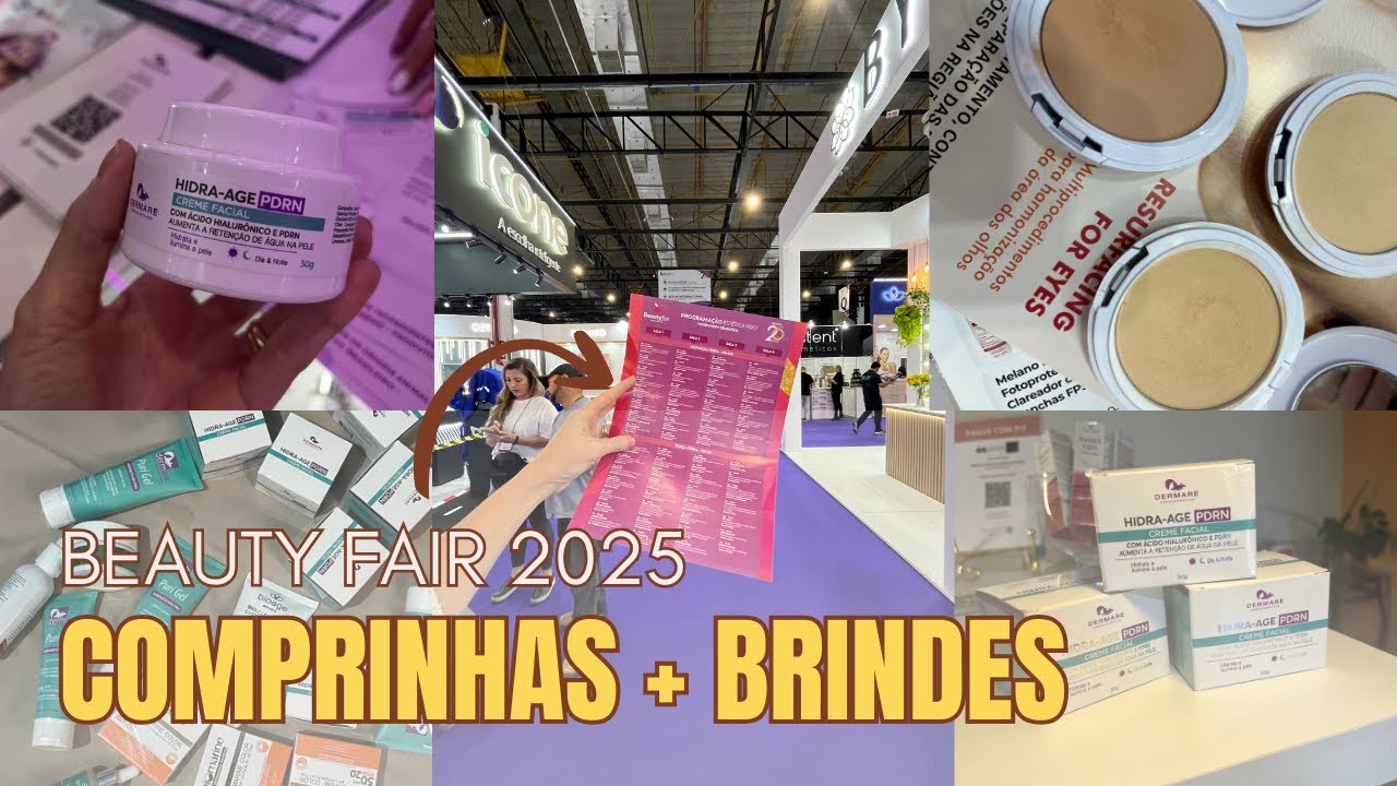 Tudo que ganhei e comprei na Beauty Fair 2025 | Estética Profissional