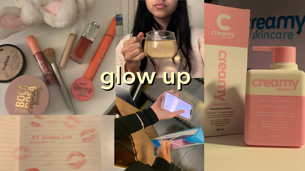 tentando ter um glow up nas ferias!