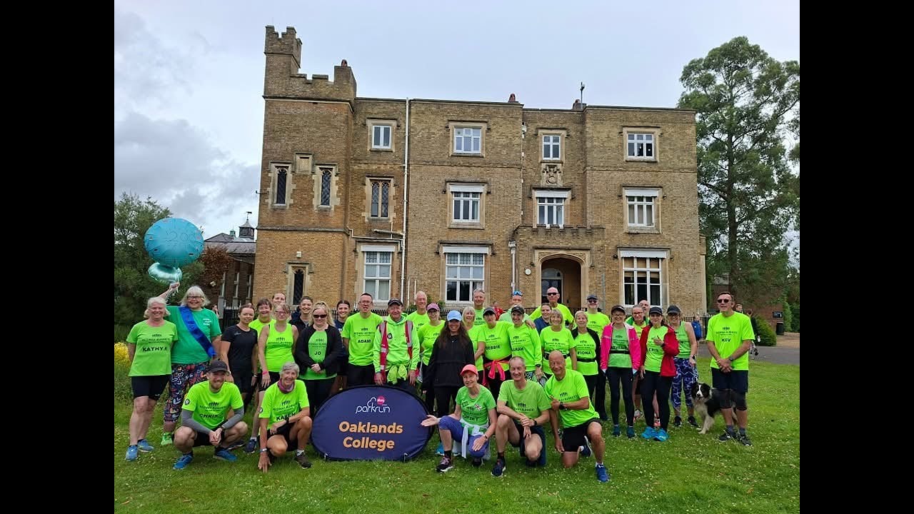 Oaklands College parkrun #16 - 3rd May 2025