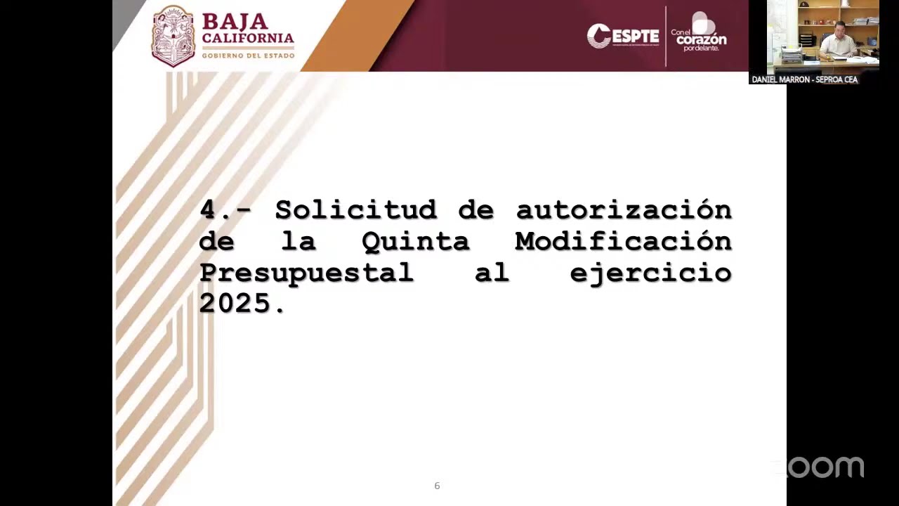 QUINTA SESION  EXTRAORDINARIA 2025