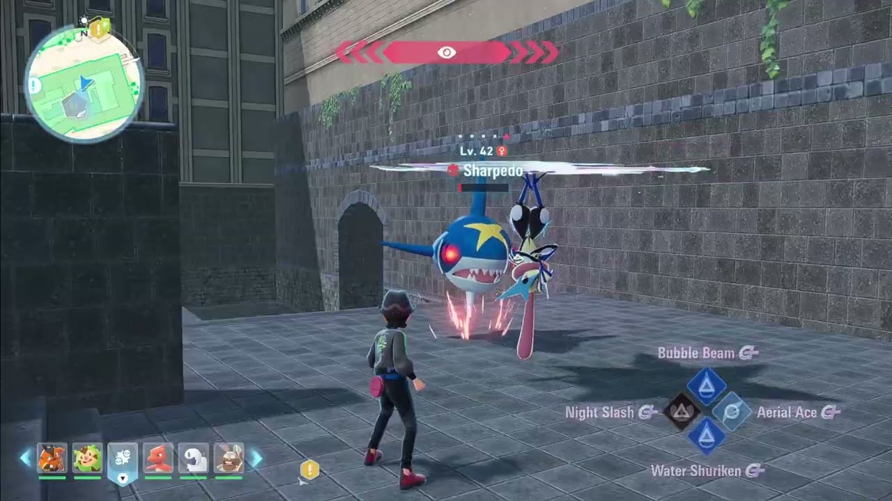 Pokemon Legends Z-A Gameplay | Mega Greninja Gameplay