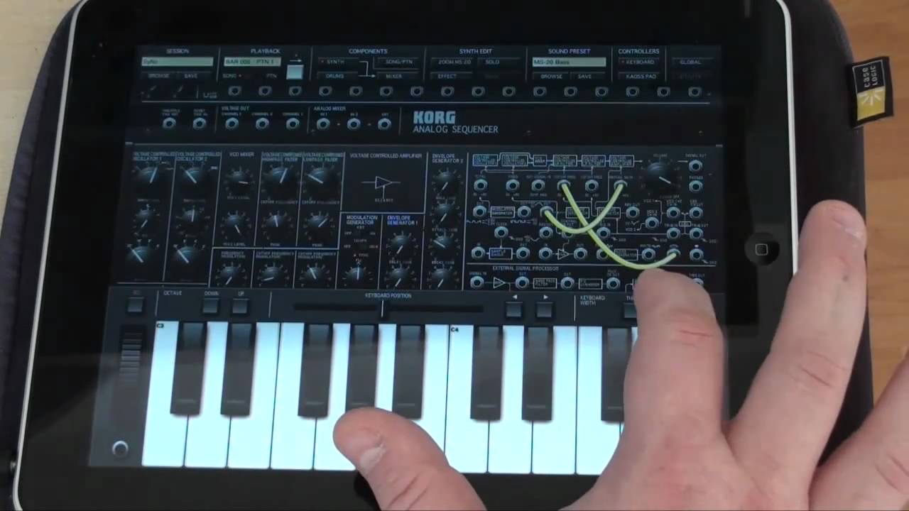 KORG iMS-20 for iPAD high quality sound