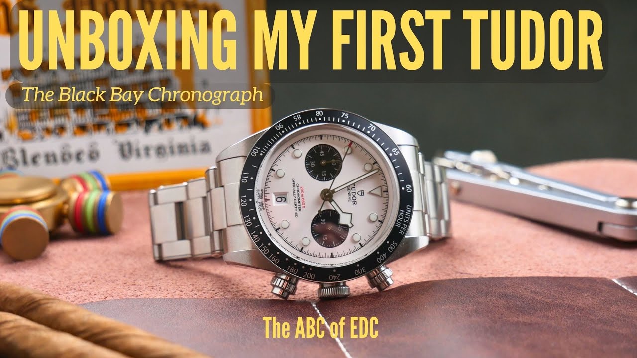 Unboxing my first Tudor! The Black Bay Chronograph unboxing and review