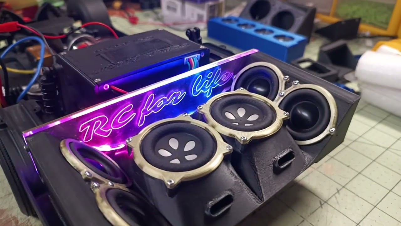 Redcat Impala 1/10 scale RC scale bluetooth audio/music system
