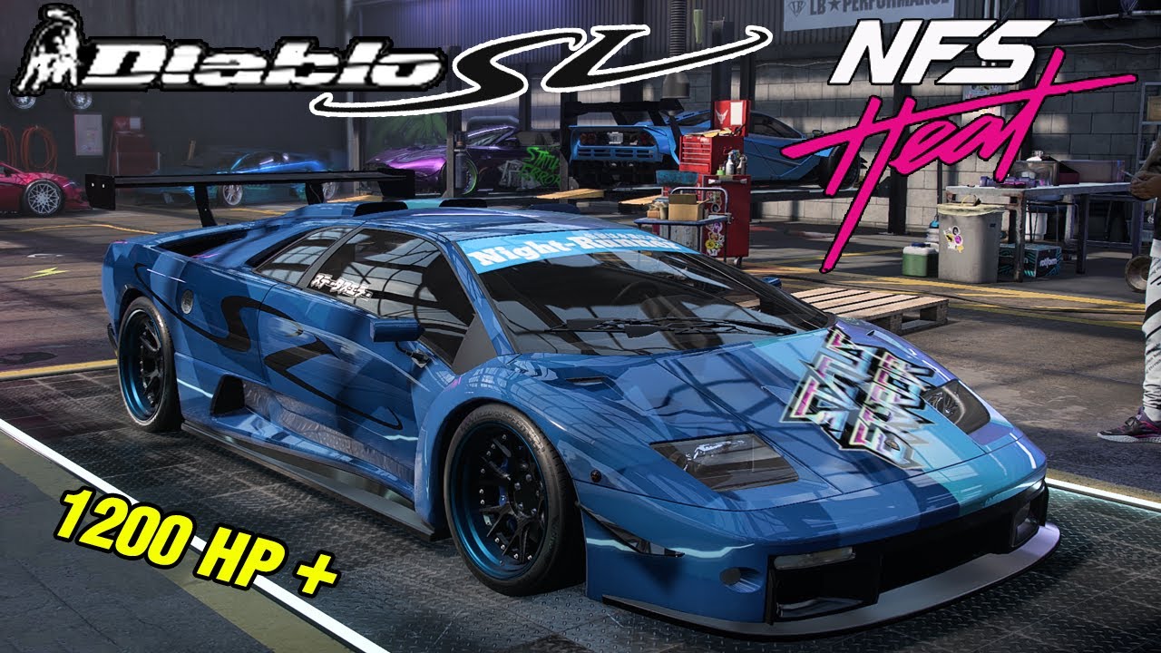 Need for Speed HEAT [แต่งรถ] - กระทิงดุตัวเก่า?แต่ยังเก๋า! (Lamborghini Diablo SV)