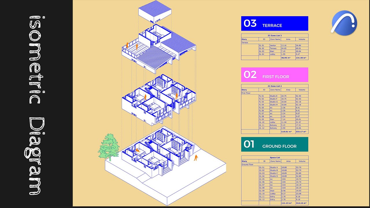 Isometric illustration | Archicad