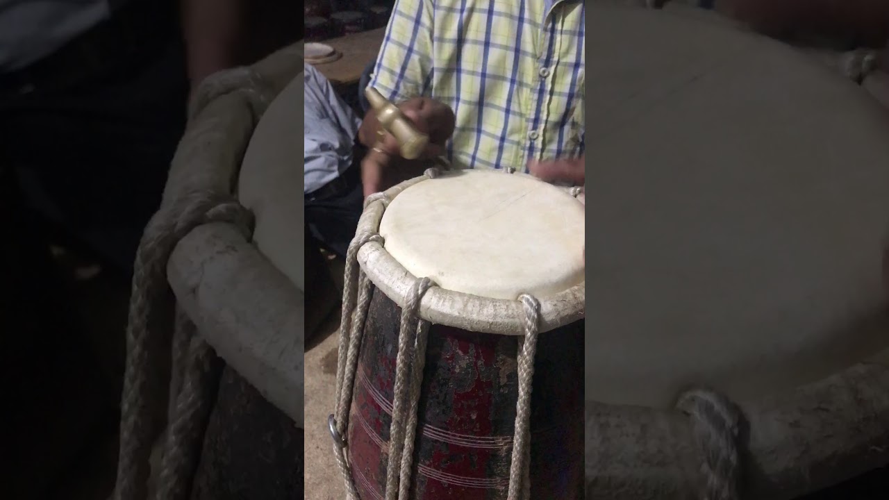 Dholak professional quality sound check- contact@ 9506855555