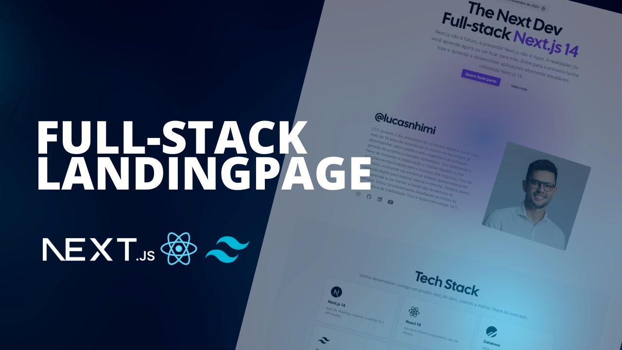 Criei uma Landing Page PODEROSA com Next.js 14 + Vercel Postgres + Vercel Analytics