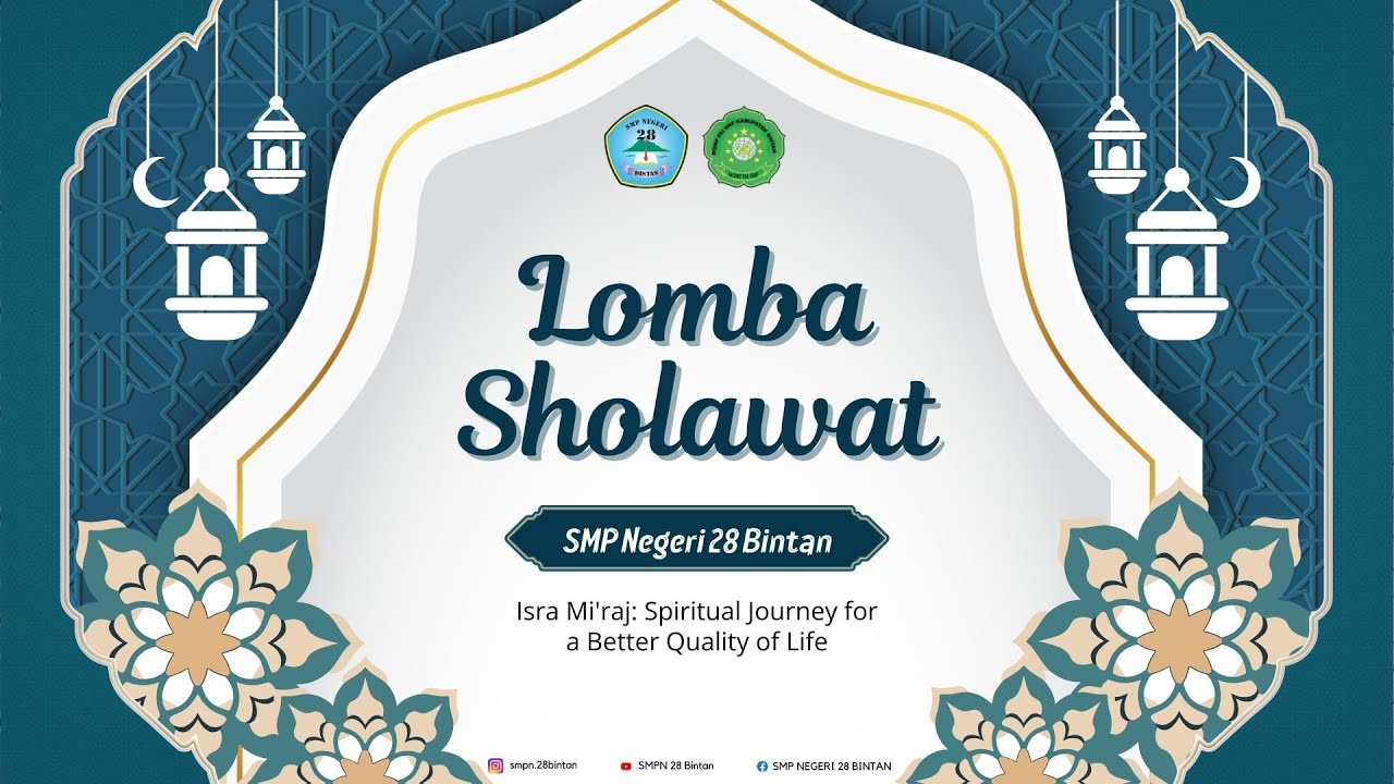 SMPN 28 Bintan - Lomba Sholawat MGMP PAI Kab. Bintan