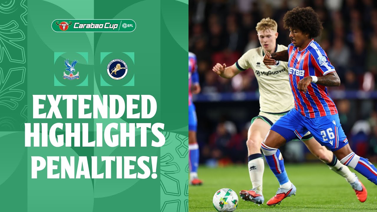 PENALTIES SCARE! | Crystal Palace v Millwall extended highlights