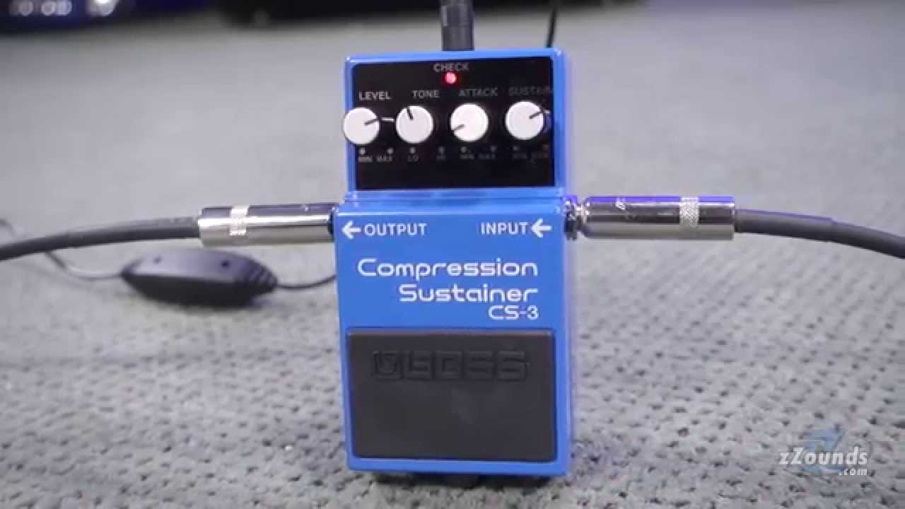 zZounds.com: Boss CS-3 Compression Sustainer Pedal