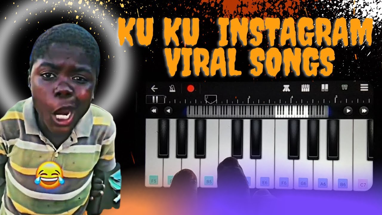 Ku ku viral songs piano tutorial #instagram #video #tranding #shorts