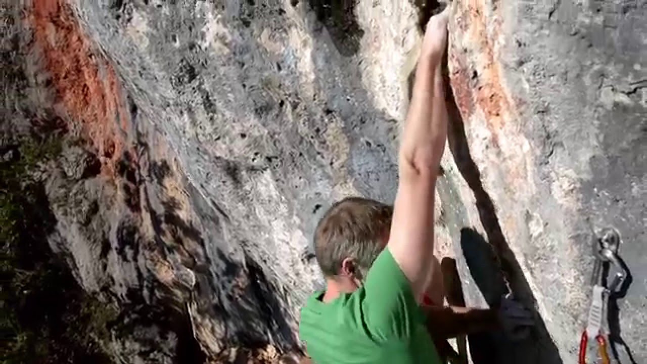 Georg Gsenger climbs 