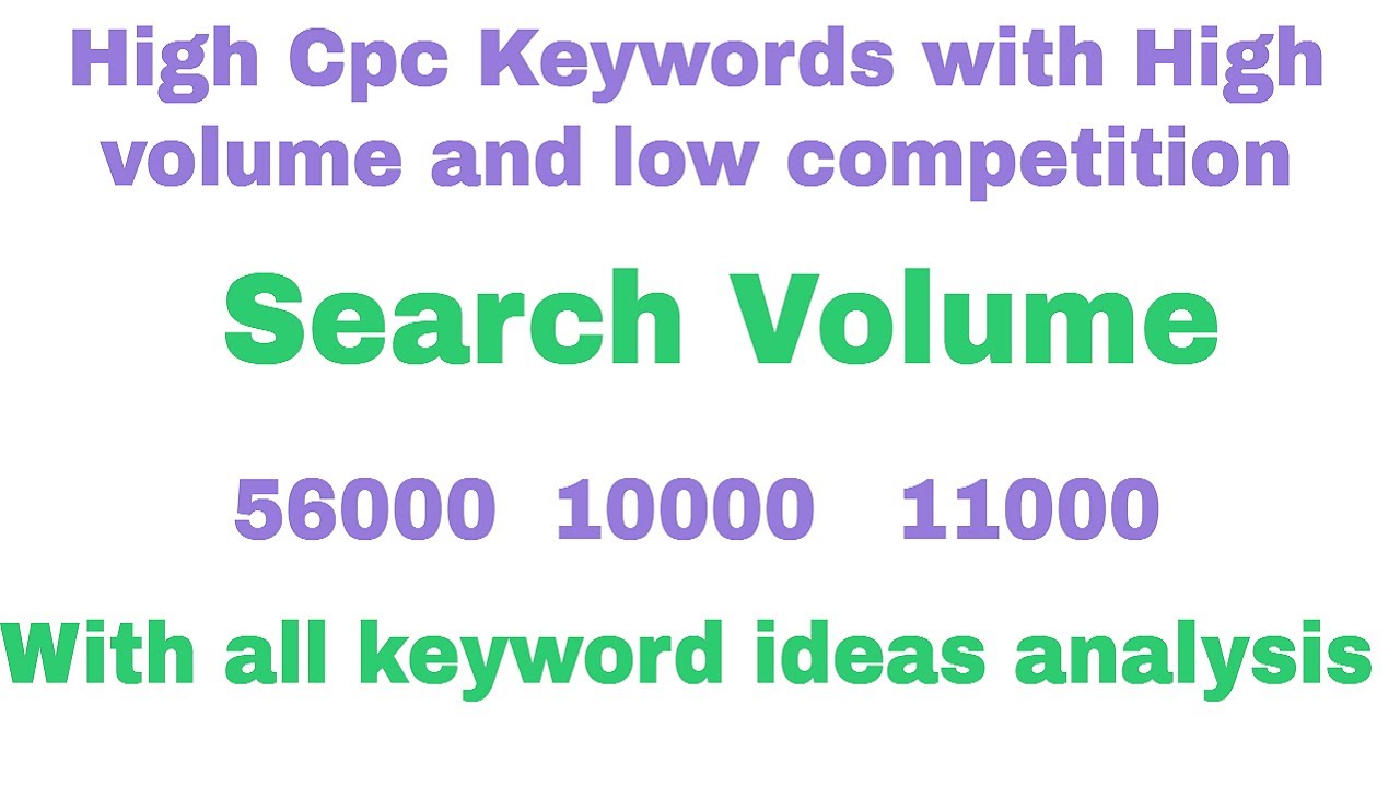 Top 3 high cpc keywords   blogging in 2020 Asani se rank krega Technology blog  No seo needed