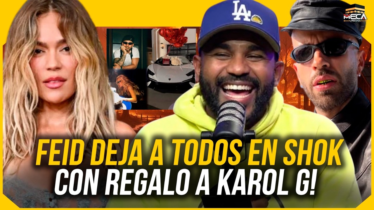 FEID DEJA A TODOS EN SHOCK CON REGALO A KAROL G !