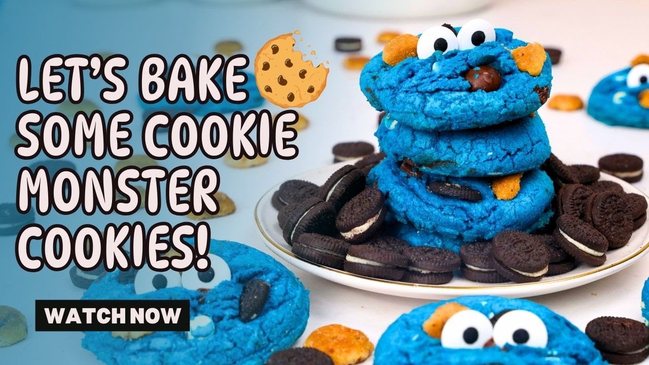 How To Make Cookie Monster Cookies!