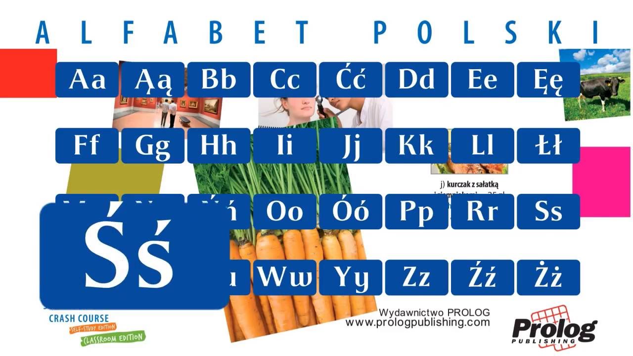 Alfabet polski  Polish Alphabet
