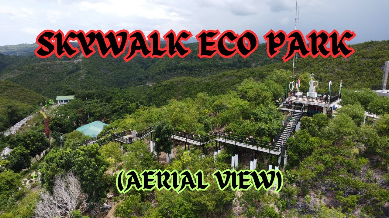 AERIAL VIEW OF SKYWALK ECO PARK || AEROX MOTOVLOG
