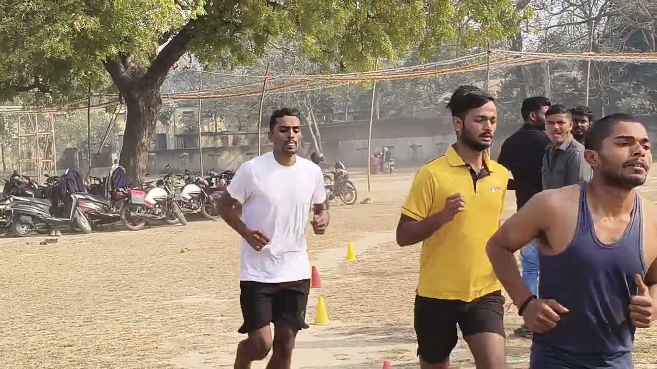 Katihar Defence Academy boys group B ka 1600m running  Bihar police  D S college Katihar 