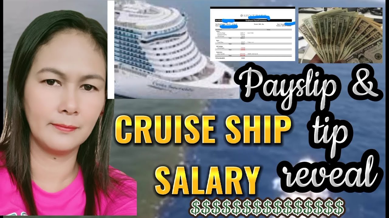 CRUISE SHIP SALARY: PAYSLIP AND TIP REVEAL || HOW MUCH IS THE SALARY ON CRUISE SHIP #cherryboterph