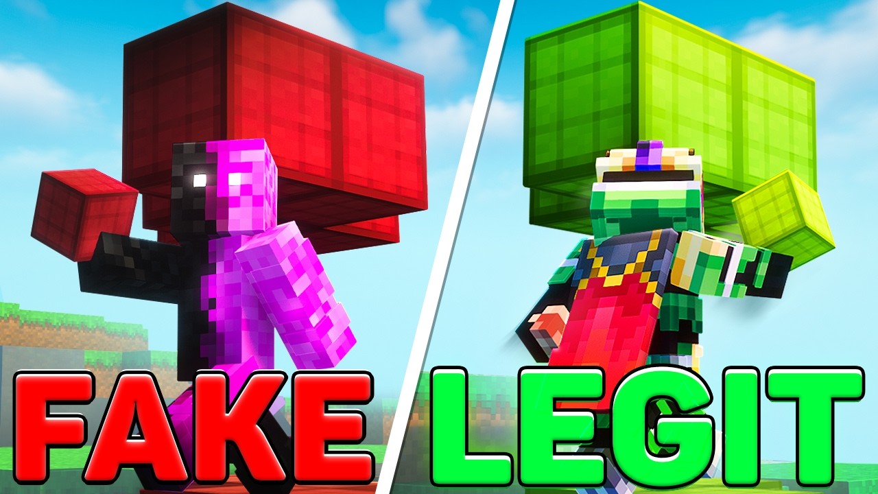 Воссоздание фейковых вирусных Minecraft TikTok
