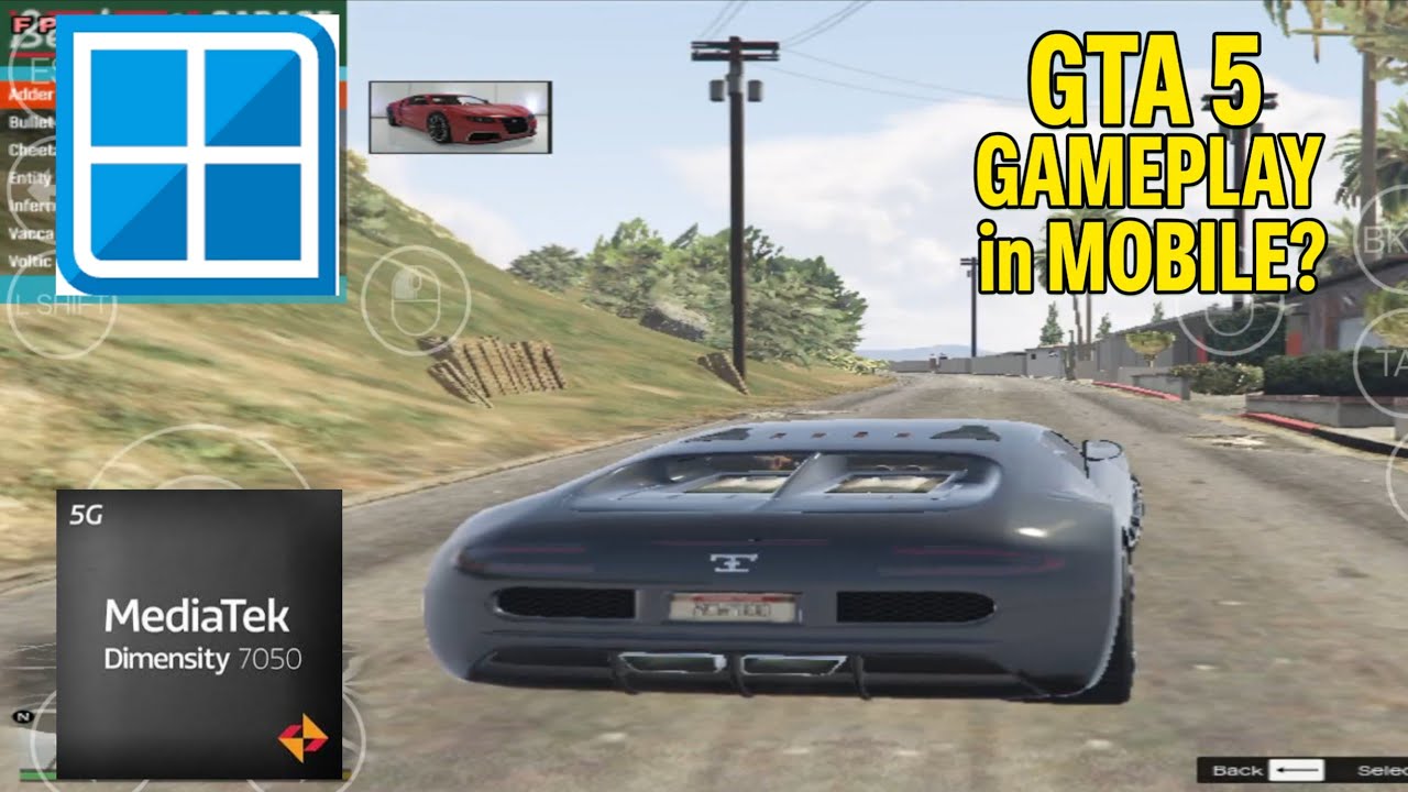 Dimensity 7050 + Mali GPU Winlator GTA 5 Test | BEST Settings & Smooth Gameplay