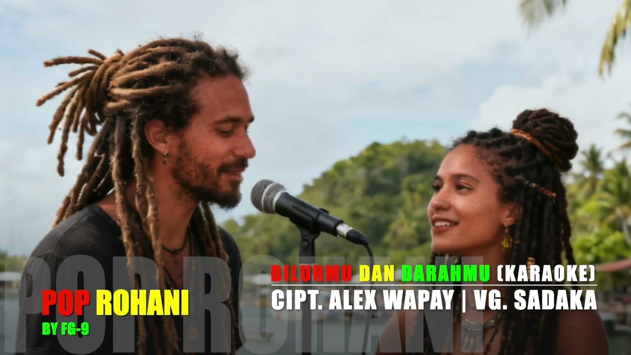 BILURMU DAN DARAHMU (KARAOKE VERSION) | CIPT. ALEX WAPAY | VG. SADAKA | POP ROHANI