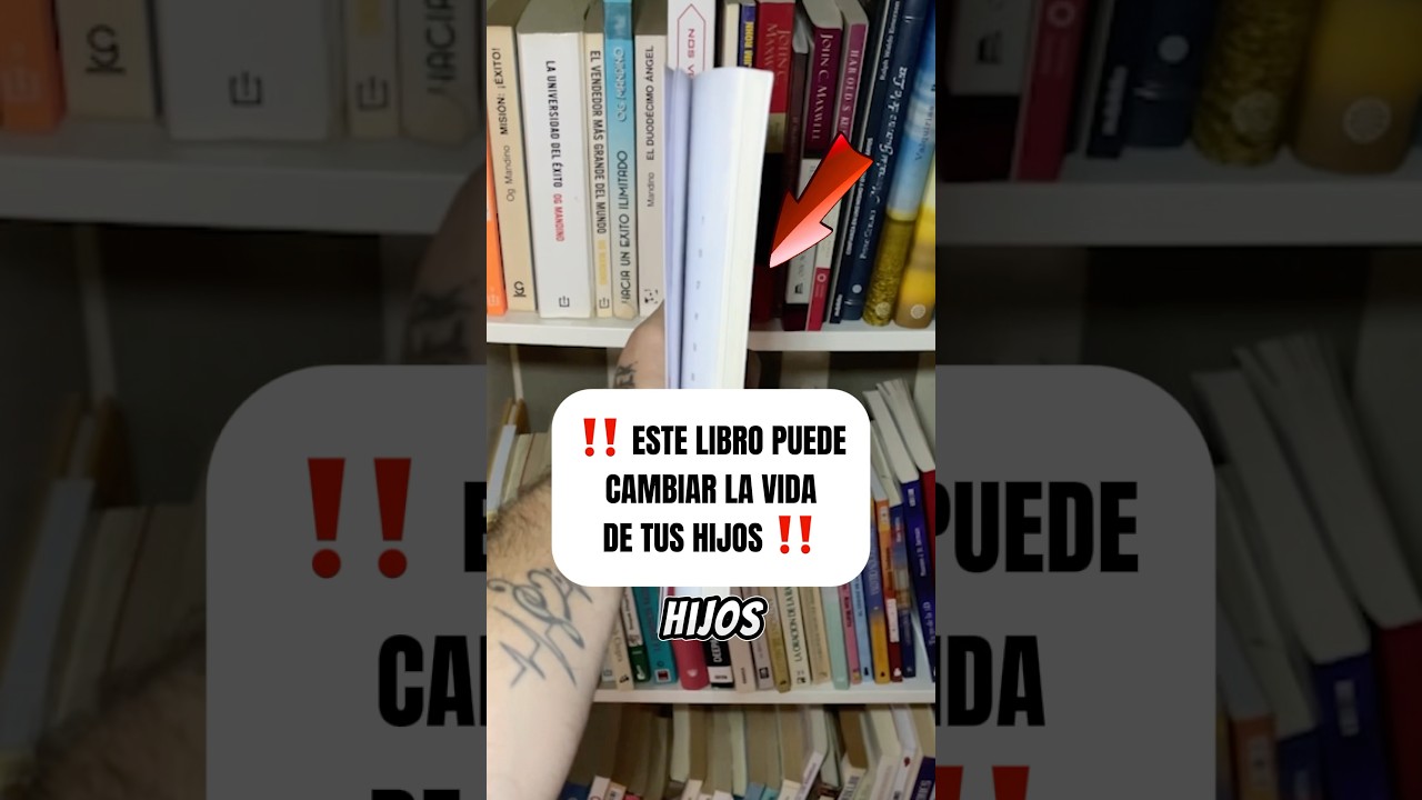‼️ EL LIBRO QUE PUEDE CAMBIAR LA VIDA DE TUS HIJOS  #librosparani&ntilde;os #cuentos #crecimientopersonal