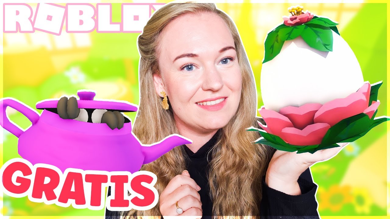 ÅBNER GARDEN EGGS + FÅ GRATIS TEPOTTE PET! | Roblox: Adopt me