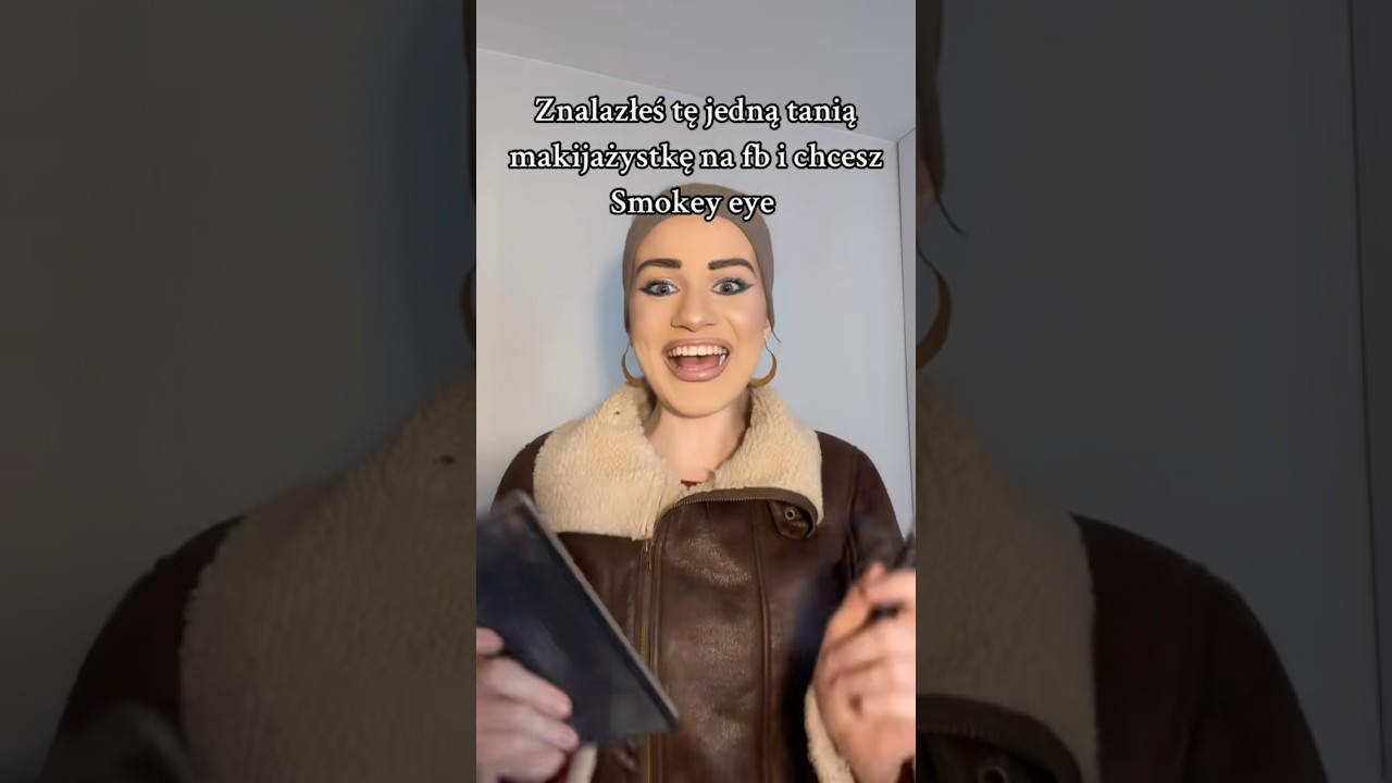 Przychodzisz do tej jednej taniej makijażystki z fb i chcesz #smokeyeye #parodia #makeup #komedia