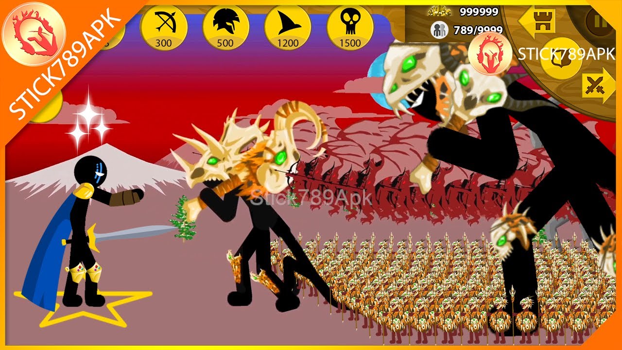 MY GENERAL LEGEND XIPHOS VS ECLIPSOR UNLIMITED ARMY, MEGA BOSS | Stick War Legacy Mod | Stick789Apk