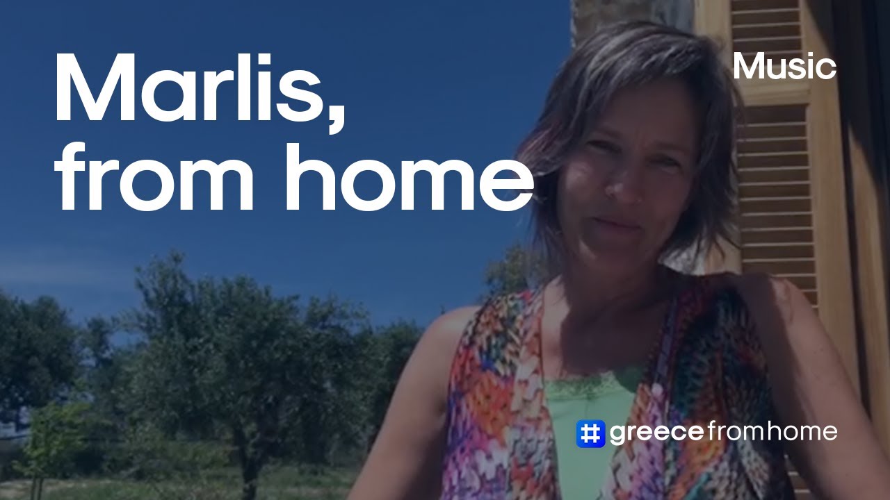Singing with Marlis Petersen #greecefromhome