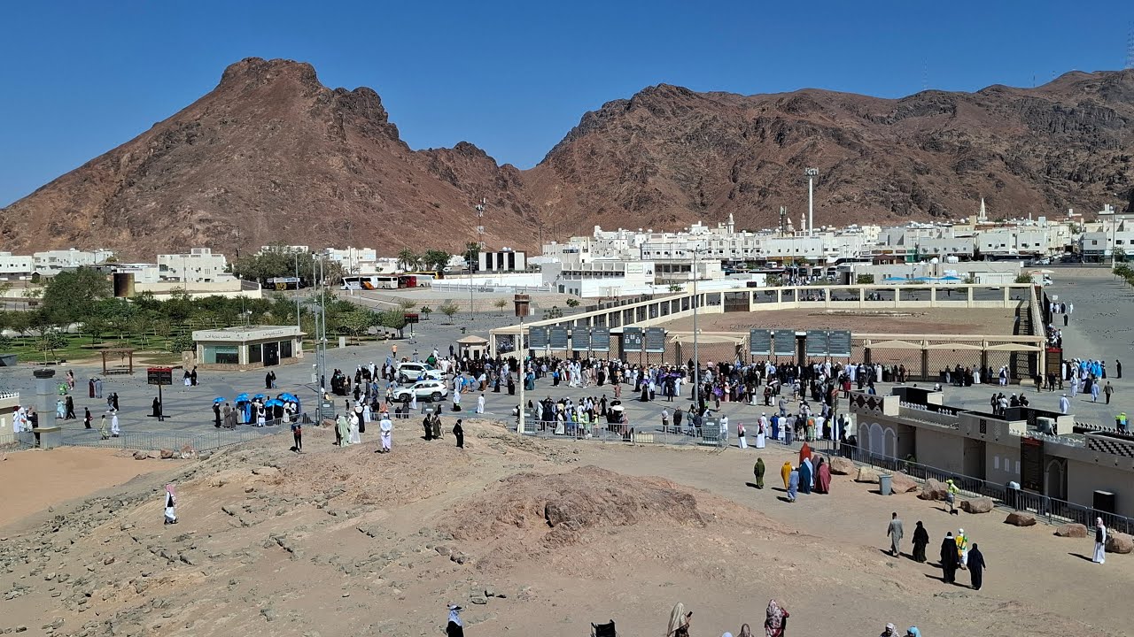🔴madina Sharif jable ohad pahad ki ziyarat #viralvideo