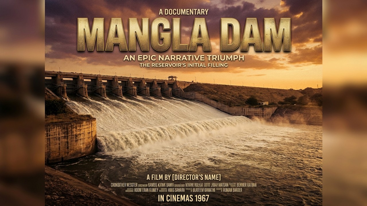 Mangla Dam Construction Documentary by Guy F Atkinson Company (Part 1)