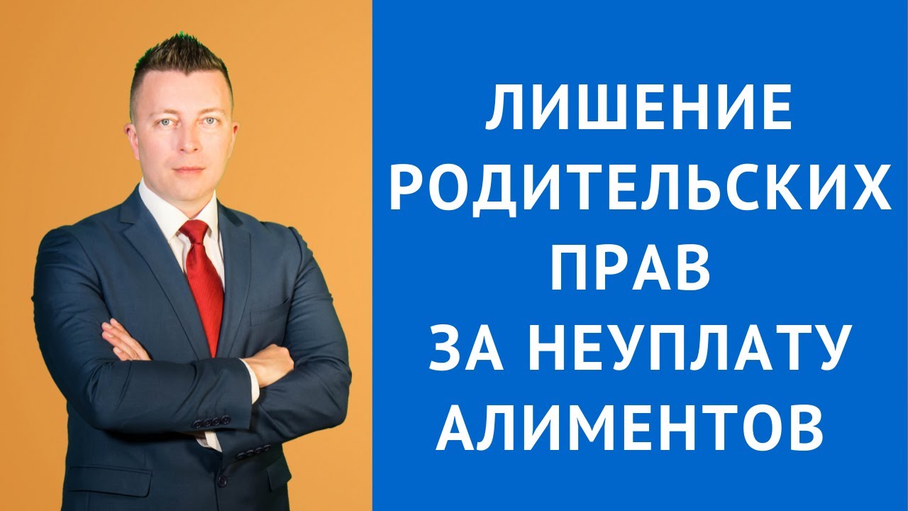 Лишение родительских прав за неуплату алиментов - Консультация адвоката