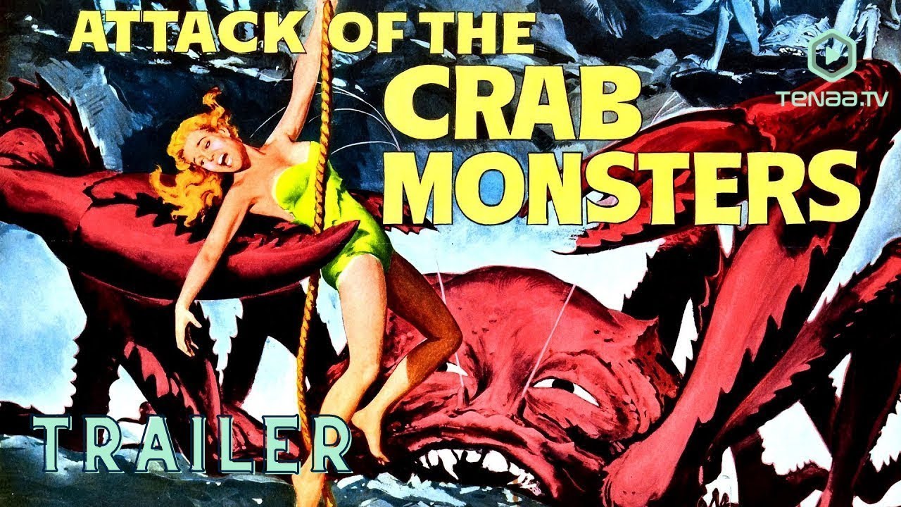 Attack Of The Crab Monsters (1957) | Trailer