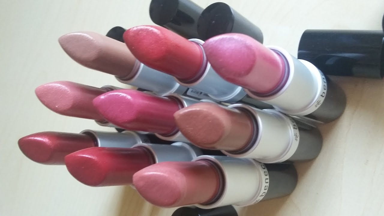 TUTTI I 10 ROSSETTI BENECOS -slideshow- SWATCHES E APPLICAZIONE