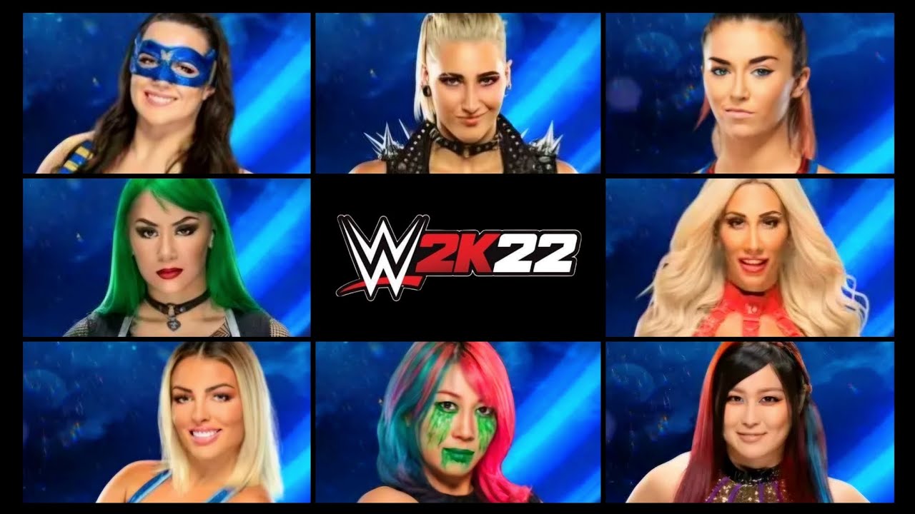 WWE 2k22 Women's Division - Week 27 | PJLee2k