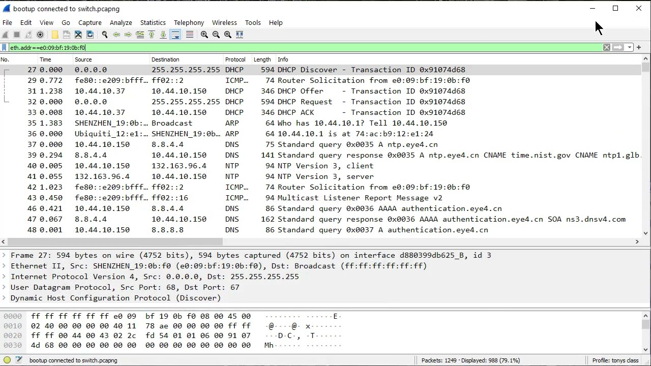 IOT DNS Analysis