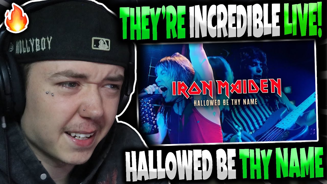 HIP HOP FAN'S FIRST TIME HEARING 'Iron Maiden - Hallowed Be Thy Name (LIVE 82') | GENUINE REACTION