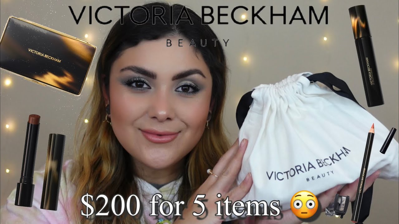 FINALLY testing out Victoria Beckham Beauty | $200 worth of very little makeup 😆