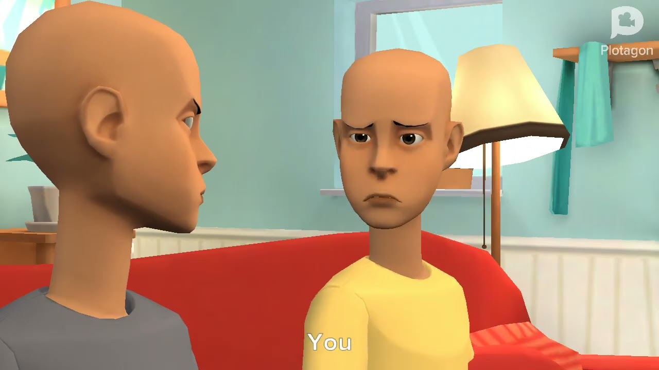 Classic Caillou Makes Caillou Cry/Grounded