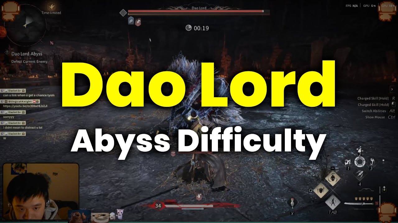 Dao Lord Boss (Abyss Difficulty) | Mo Blade/Spear | Where Winds Meet