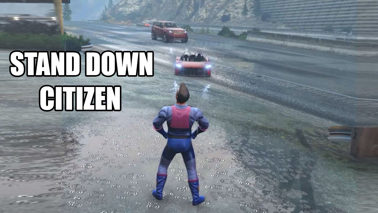 Super Hero but he isn't so super (GTA 5 RP)
